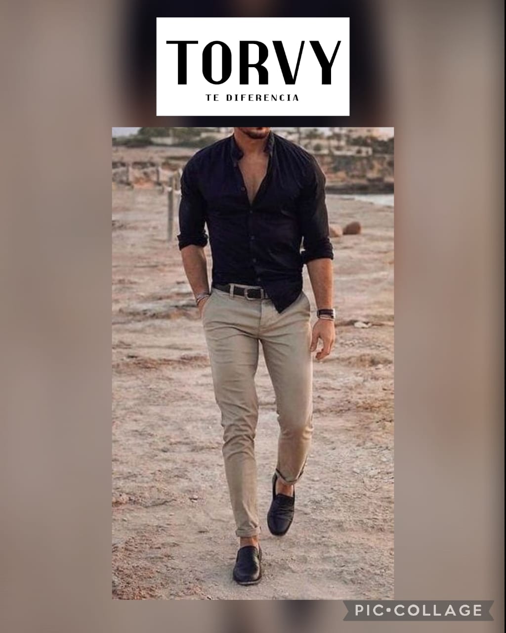 COMBO DE 3 PIEZAS CAMISA, PANTALON Y CORREA EN CUERO